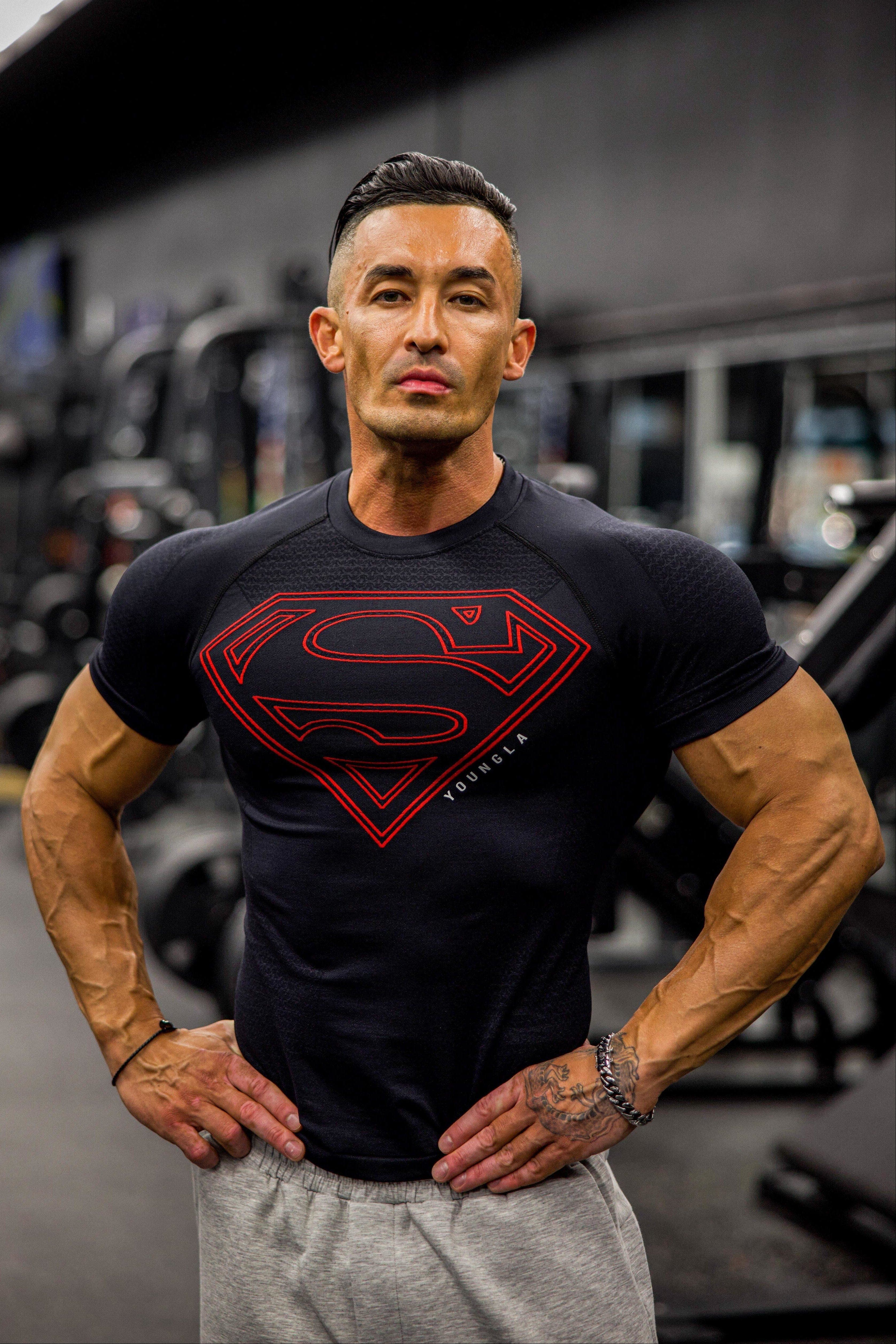 Superman Compression Tee — Superman Compression Tee